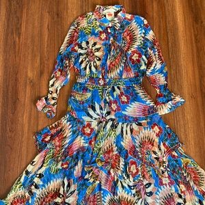 Farm Rio 2 piece floral outfit